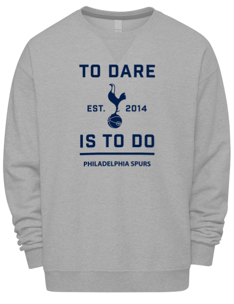 To Dare Philadelphia Spurs Premium Unisex Crewneck Sweatshirt | Swagsta