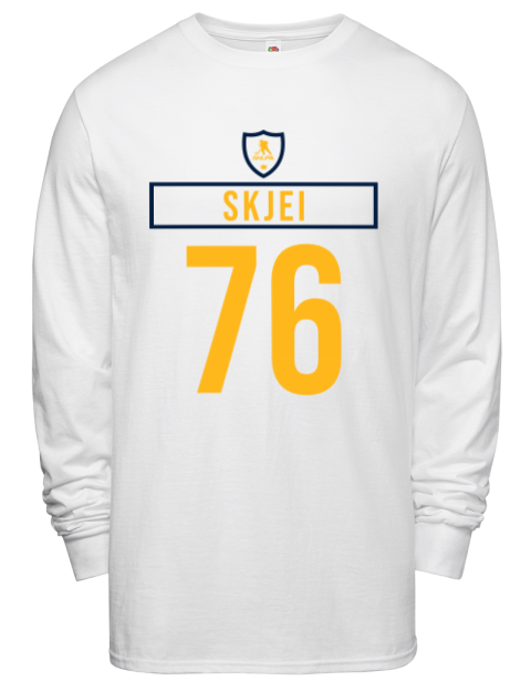 Home Jersey Brady Skjei Men's Long-Sleeve T-Shirt | Swagsta