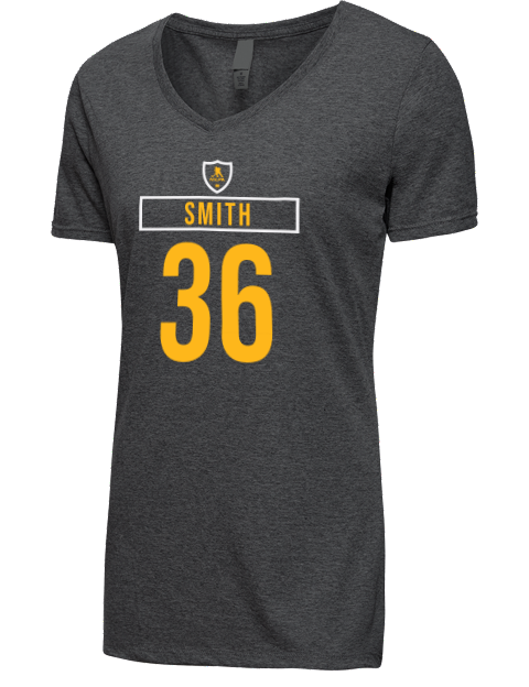 Away Jersey Cole Smith Premium Ladies V-Neck T-Shirt | Swagsta