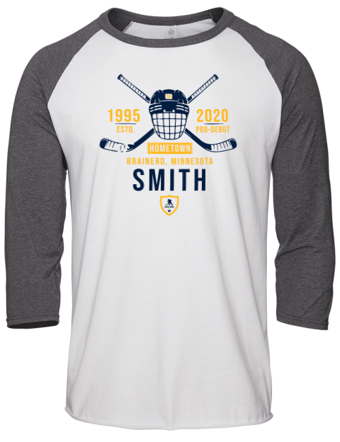 Classic Heritage Cole Smith Unisex Premium Three-Quarter Raglan T-Shirt | Swagsta