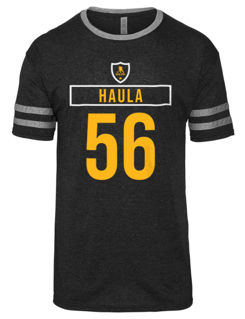 Away Jersey Erik Haula Men's Tri-Blend T-Shirt | Swagsta