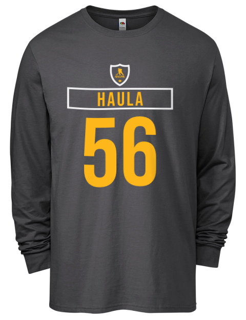 Away Jersey Erik Haula Men's Long-Sleeve T-Shirt | Swagsta