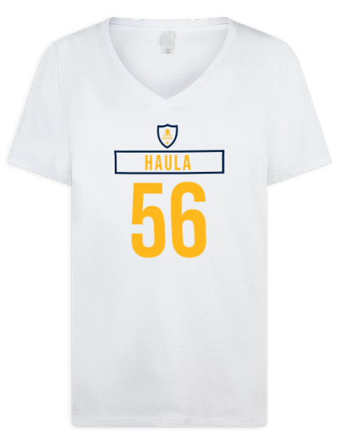Home Jersey Erik Haula Premium Ladies V-Neck T-Shirt | Swagsta