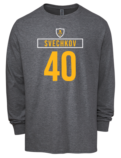Away Jersey Fedor Svechkov Men's Premium Blend Long Sleeve-T-Shirt | Swagsta