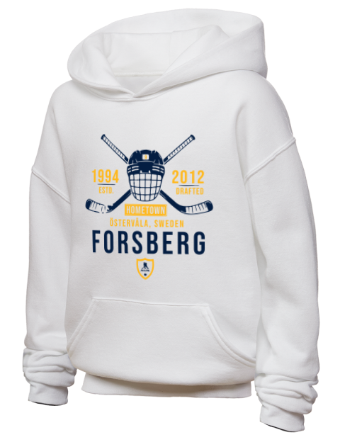 Classic Heritage Filip Forsberg Youth Hooded Sweatshirt | Swagsta