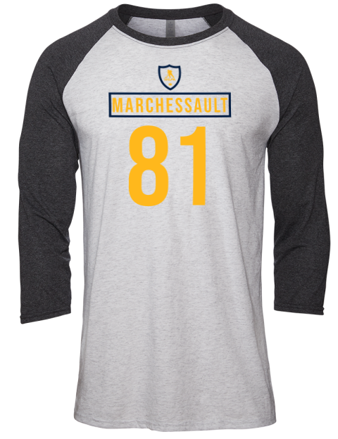 Home Jersey Jonathan Marchessault Unisex Premium Three-Quarter Raglan T-Shirt | Swagsta