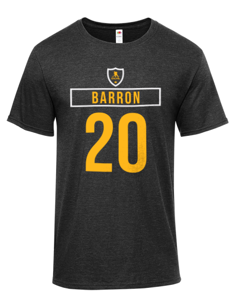 Away Jersey Justin Barron Iconic Men's T-Shirt | Swagsta