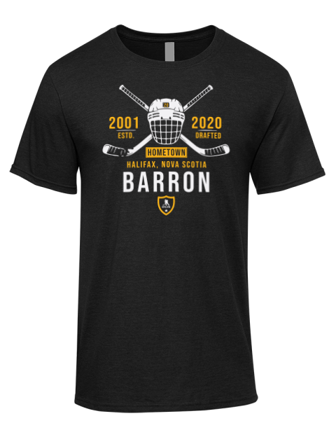 Heritage Justin Barron Premium Ring-Spun Cotton Unisex T-Shirt | Swagsta