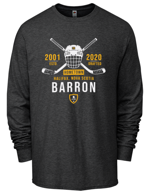 Heritage Justin Barron Men's Long-Sleeve T-Shirt | Swagsta