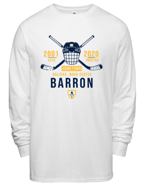 Classic Heritage Justin Barron Men's Long-Sleeve T-Shirt | Swagsta