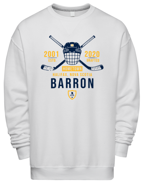 Classic Heritage Justin Barron Premium Unisex Crewneck Sweatshirt | Swagsta