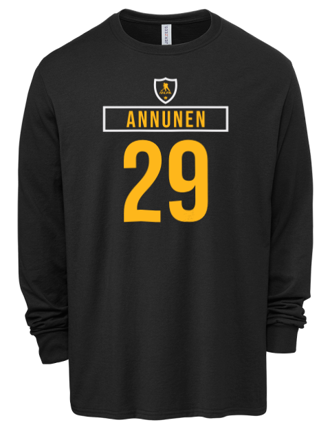 Away Jersey Justus Annunen Men's Premium Blend Long Sleeve-T-Shirt | Swagsta
