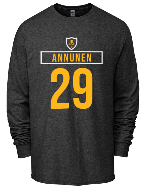 Away Jersey Justus Annunen Men's Long-Sleeve T-Shirt | Swagsta
