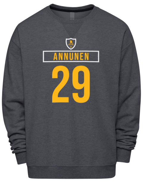 Away Jersey Justus Annunen Premium Unisex Crewneck Sweatshirt | Swagsta