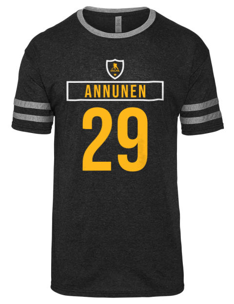 Away Jersey Justus Annunen Men's Tri-Blend T-Shirt | Swagsta