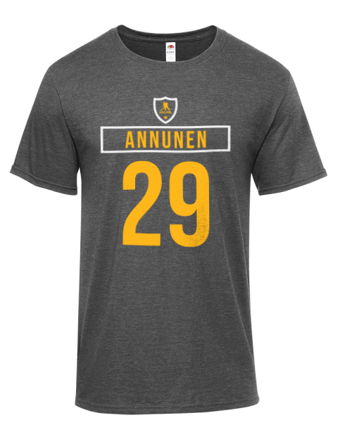 Away Jersey Justus Annunen Iconic Men's T-Shirt | Swagsta