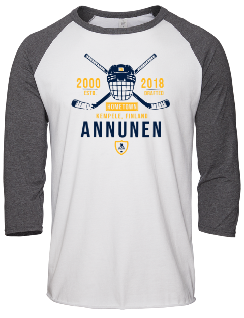 Classic Heritage Justus Annunen Unisex Premium Three-Quarter Raglan T-Shirt | Swagsta