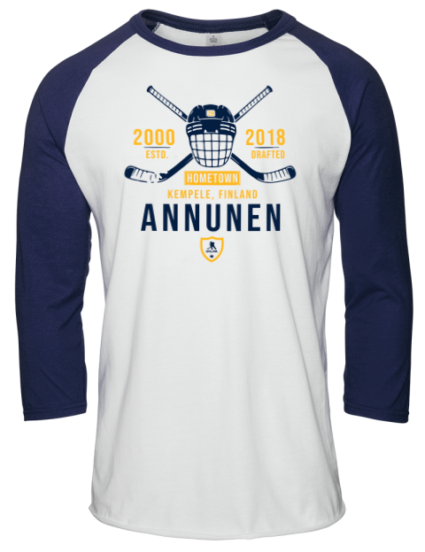 Classic Heritage Justus Annunen Unisex Premium Three-Quarter Raglan T-Shirt | Swagsta