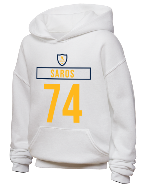 Home Jersey Juuse Saros Youth Hooded Sweatshirt | Swagsta