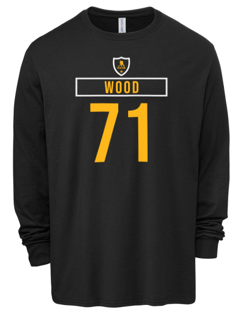 Away Jersey Matthew Wood Men's Premium Blend Long Sleeve-T-Shirt | Swagsta