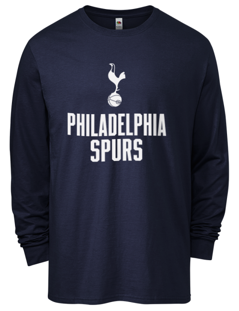 Full Stack Philadelphia Spurs Men's Long-Sleeve T-Shirt | Swagsta