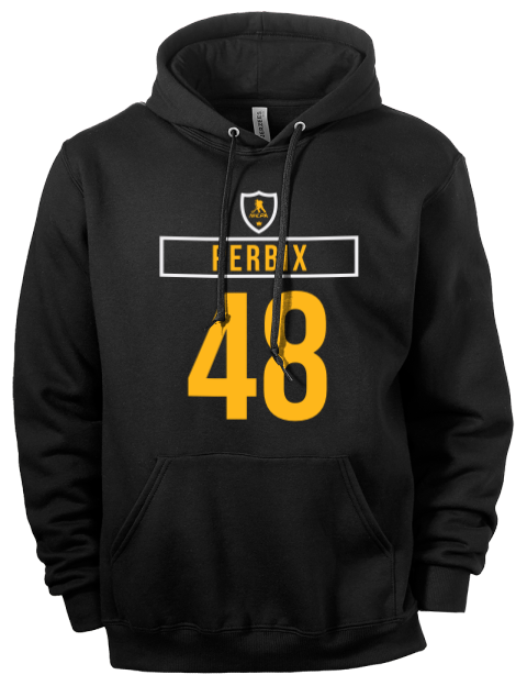 Away Jersey Nicklaus Perbix Eco Premium Unisex Hooded Sweatshirt | Swagsta