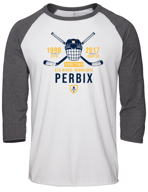 Classic Heritage Nicklaus Perbix Unisex Premium Three-Quarter Raglan T-Shirt | Swagsta