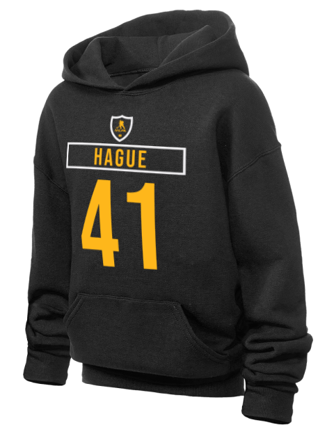Away Jersey Nicolas Hague Youth Hooded Sweatshirt | Swagsta
