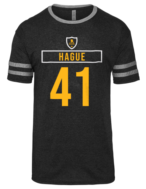 Away Jersey Nicolas Hague Men's Tri-Blend T-Shirt | Swagsta