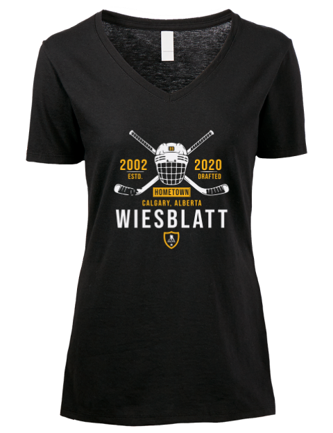 Heritage Ozzy Wiesblatt Premium Ladies V-Neck T-Shirt | Swagsta