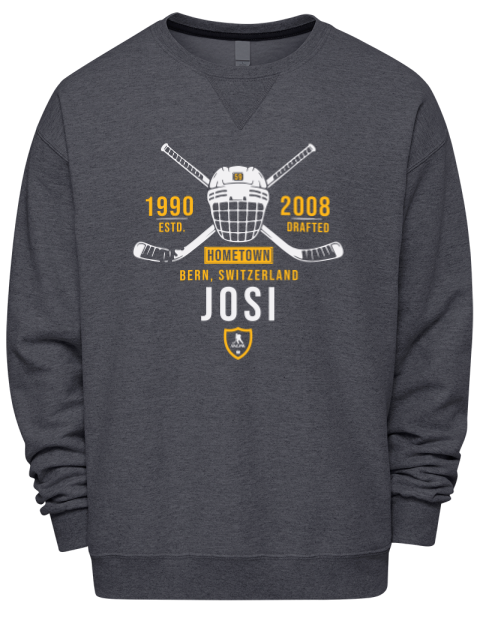 Heritage Roman Josi Premium Unisex Crewneck Sweatshirt | Swagsta