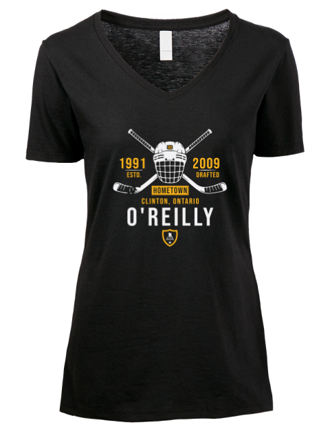 Heritage Ryan Oreilly Premium Ladies V-Neck T-Shirt | Swagsta