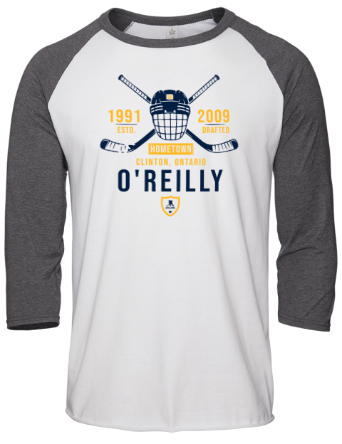Classic Heritage Ryan Oreilly Unisex Premium Three-Quarter Raglan T-Shirt | Swagsta