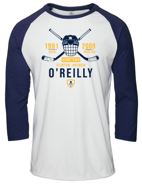 Classic Heritage Ryan Oreilly Unisex Premium Three-Quarter Raglan T-Shirt | Swagsta