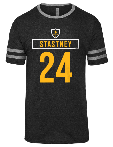 Away Jersey Spencer Stastney Men's Tri-Blend T-Shirt | Swagsta