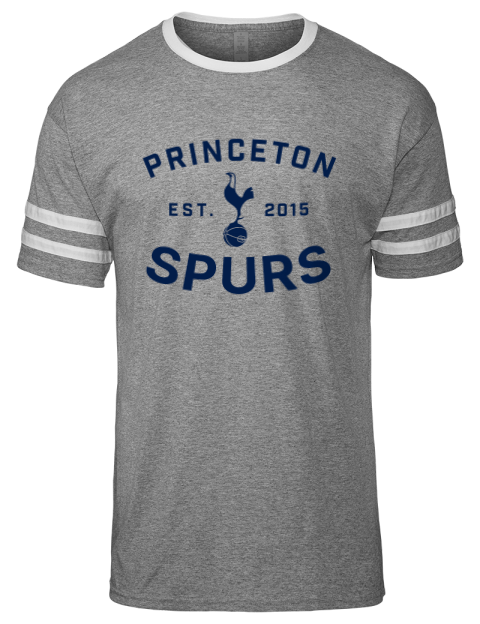 Fan Wear Princeton Spurs Men's Tri-Blend T-Shirt | Swagsta
