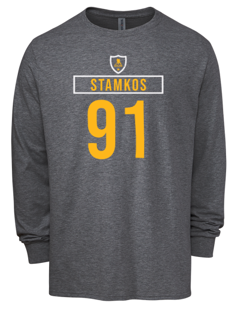Away Jersey Steven Stamkos Men's Premium Blend Long Sleeve-T-Shirt | Swagsta