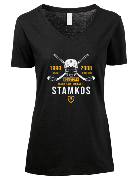 Heritage Steven Stamkos Premium Ladies V-Neck T-Shirt | Swagsta
