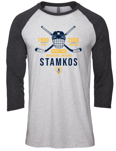 Classic Heritage Steven Stamkos Unisex Premium Three-Quarter Raglan T-Shirt | Swagsta