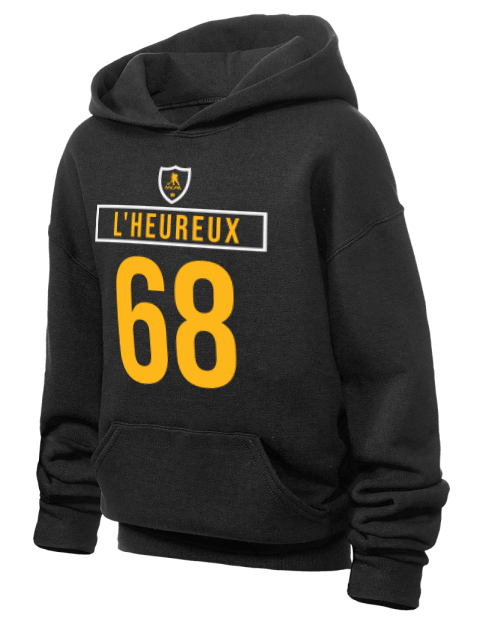 Away Jersey Zachary Lheureux Youth Hooded Sweatshirt | Swagsta