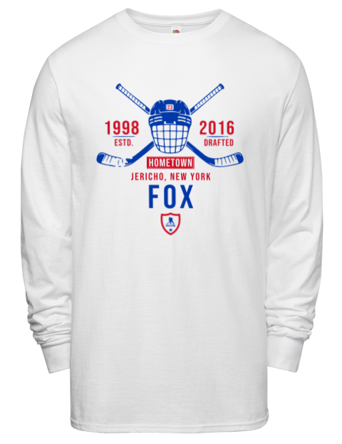 Classic Heritage Adam Fox Men's Long-Sleeve T-Shirt | Swagsta