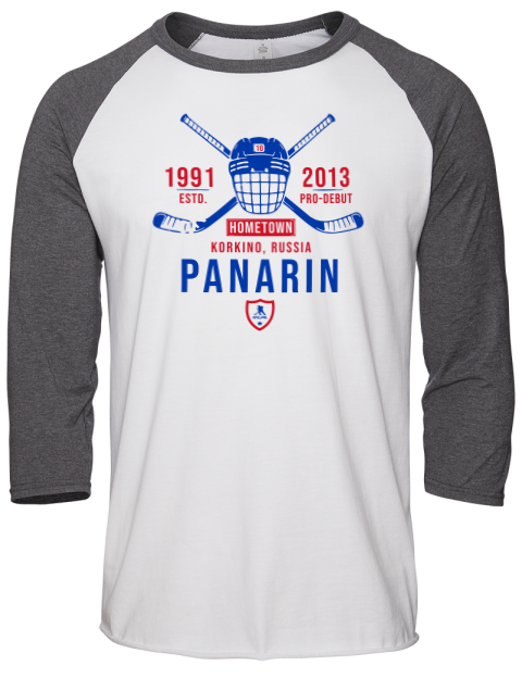 Classic Heritage Artemi Panarin Unisex Premium Three-Quarter Raglan T-Shirt | Swagsta