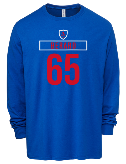 Away Jersey Brett Berard Men's Premium Blend Long Sleeve-T-Shirt | Swagsta
