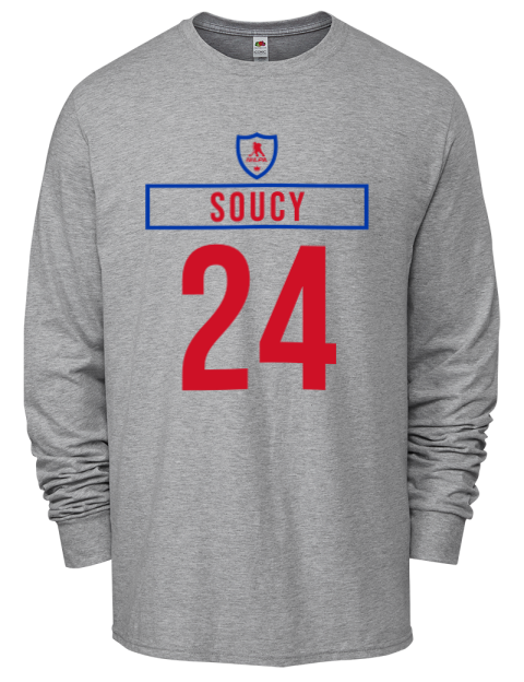 Home Jersey Carson Soucy Men's Long-Sleeve T-Shirt | Swagsta