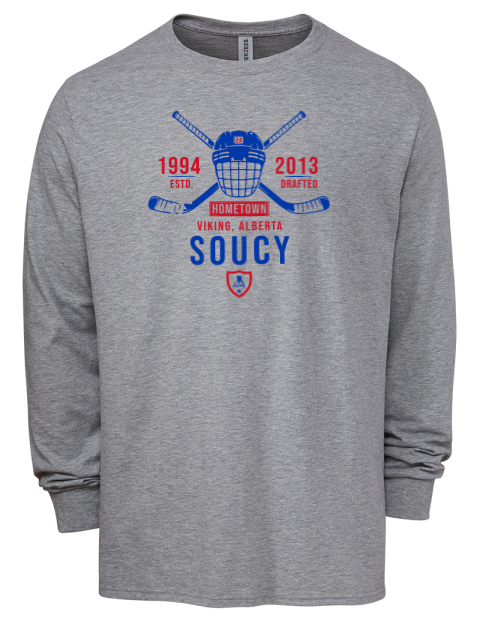 Classic Heritage Carson Soucy Men's Premium Blend Long Sleeve-T-Shirt | Swagsta