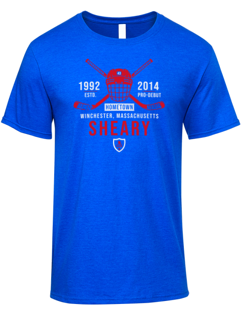 Heritage Conor Sheary Premium Ring-Spun Cotton Unisex T-Shirt | Swagsta