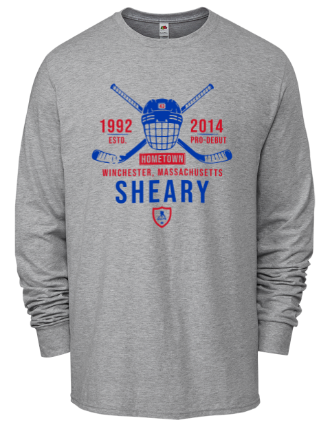 Classic Heritage Conor Sheary Men's Long-Sleeve T-Shirt | Swagsta