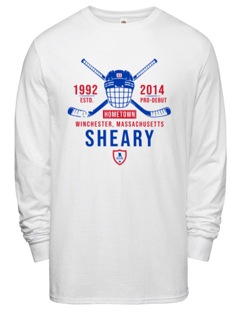 Classic Heritage Conor Sheary Men's Long-Sleeve T-Shirt | Swagsta