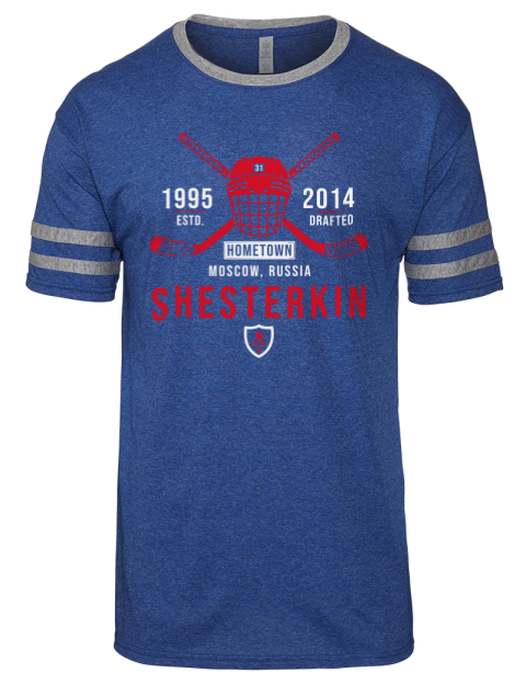 Heritage Igor Shesterkin Men's Tri-Blend T-Shirt | Swagsta