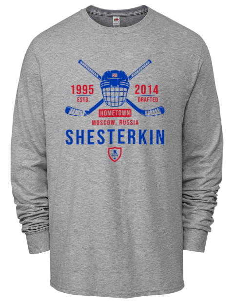Classic Heritage Igor Shesterkin Men's Long-Sleeve T-Shirt | Swagsta